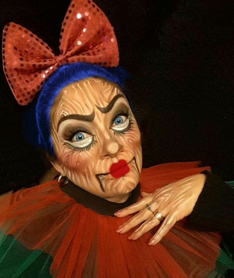 This Realistic Wooden Doll | Instagram/@makasimonamakeup