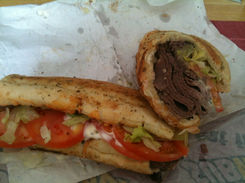 Subway Roast Beef | Imgur.com/Vkv3Wnh