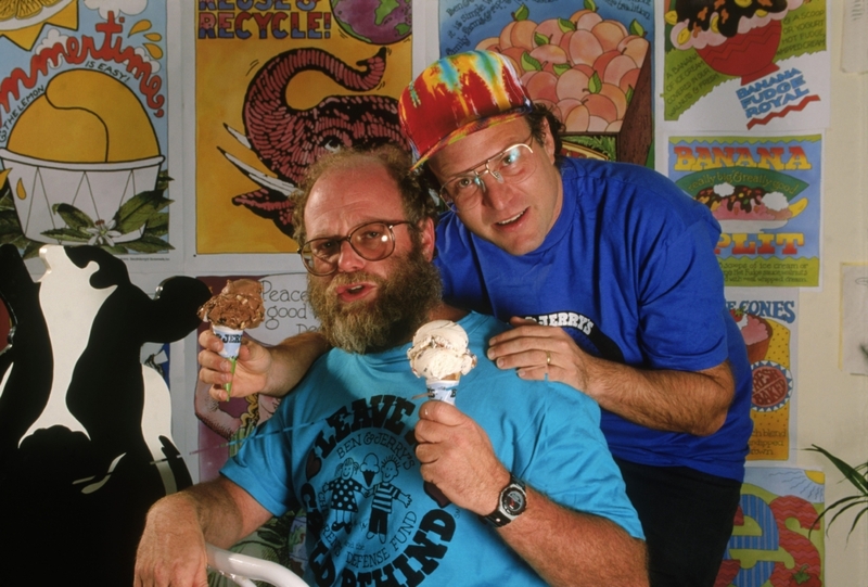 Scooping Out Ben Cohen and Jerry Greenfield | Alamy Stock Photo Science History Images 