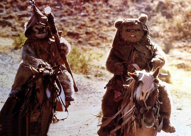 Ewoks Makes Sense... If They Slow Down | Alamy Stock Photo by IFA Film/United Archives GmbH 