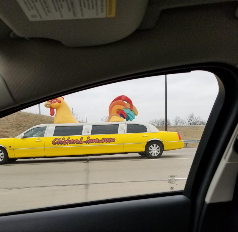 The Indianapolis Chicken Limo | Reddit.com/indyrich1967