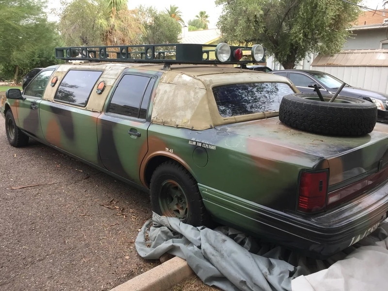 Roseanne Barr’s Camo Revenge Limo | Reddit.com/99outnumbers1