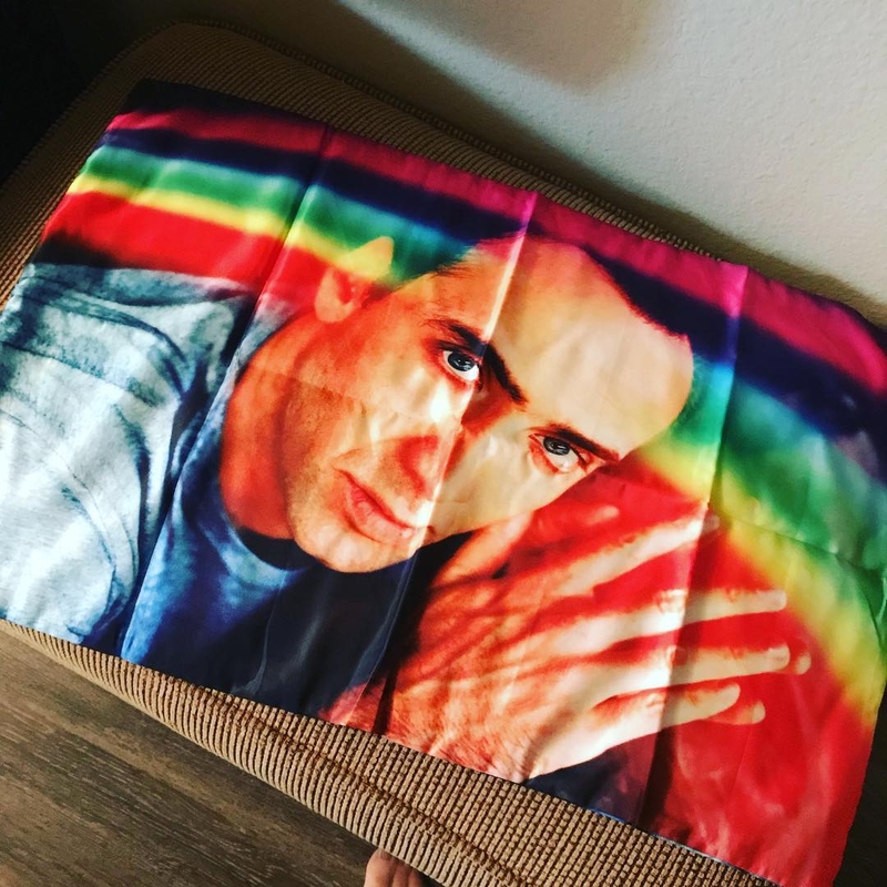 Nicolas Cage Pillowcases | Instagram/@therealkristinohe