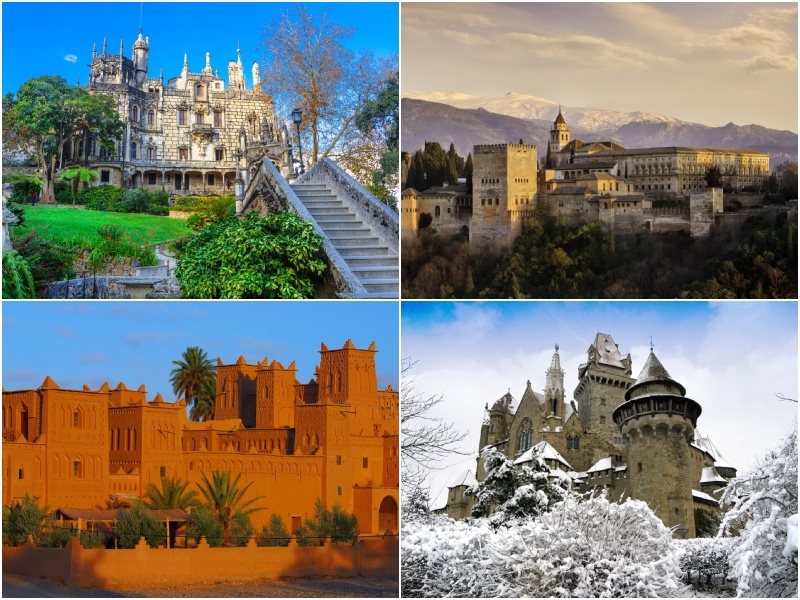 Castles That Will Take You Back in Time and Transport You Into a Fairy Tale: Part 2 | Getty Images Photo by WillSelarep & Alamy Stock Photo by blickwinkel/McPHOTO/A. Schauhuber & Alamy Stock Photo by Amerhidil Kasbah – Morocco & Alamy Stock Photo by freeartist 