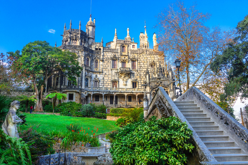 Quinta da Regaleira Palace — Portugal | Alamy Stock Photo by freeartist 