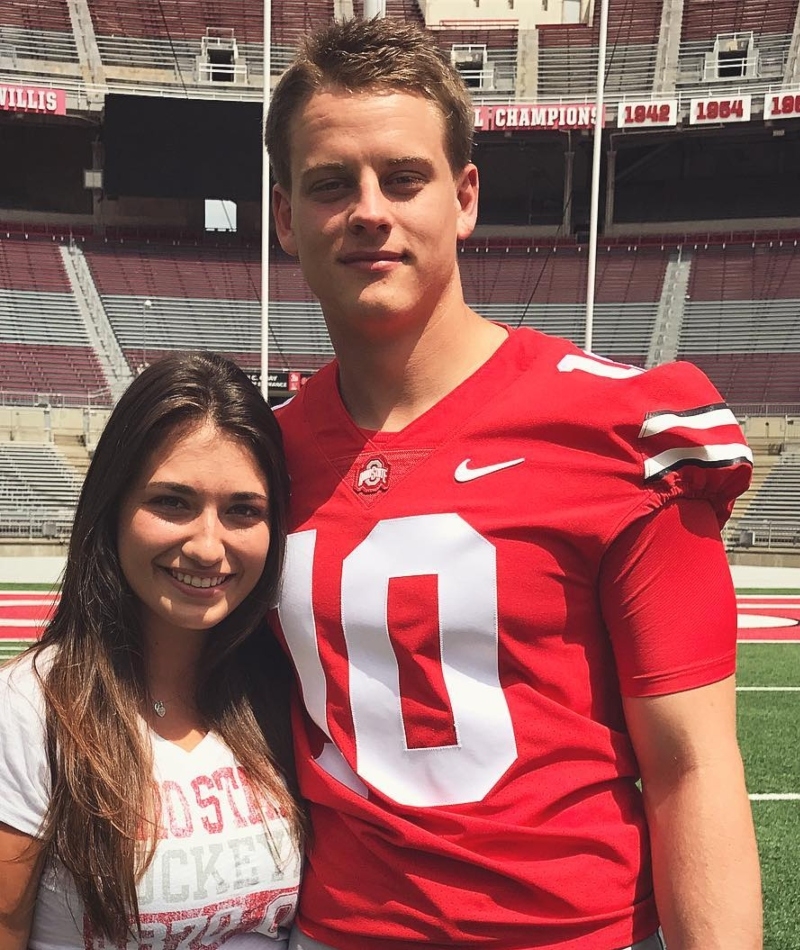 Joe Burrow & Olivia Holzmacher | Instagram/@oliviaholzmacher