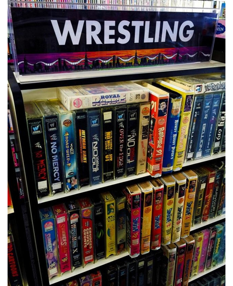 Professional Wrestling Tapes | Reddit.com/hardminute