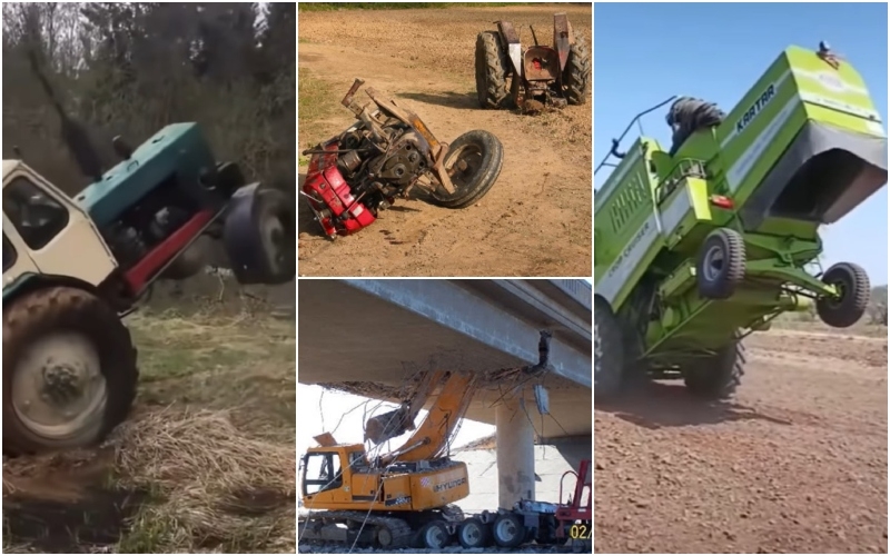 Hilarious Tractor Fails You Won’t Be Able to Forget: Part 2 | Youtube.com/@ICKUTech & @FarmersHaveAllTheFun 