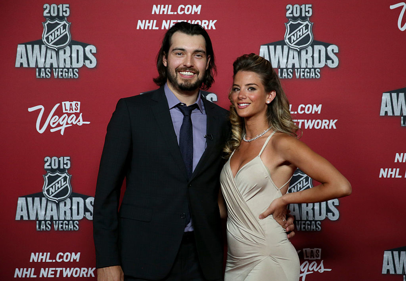 Drew Doughty & Nicole Arruda | Getty Images Photo by Bruce Bennett