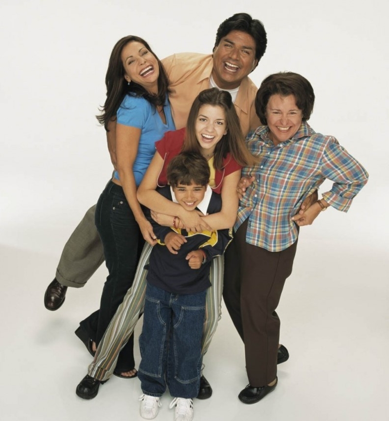 George Lopez and Belita Moreno on 