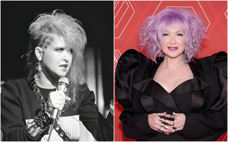 Cyndi Lauper | Getty Images Photo by Dave Hogan/Hulton Archive & Arturo Holmes