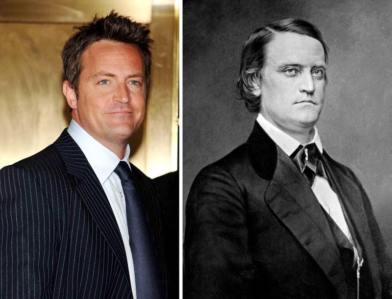 Matthew Perry and John C. Breckinridge | Alamy Stock Photo by Globe Photos/ZUMAPRESS & GL Archive