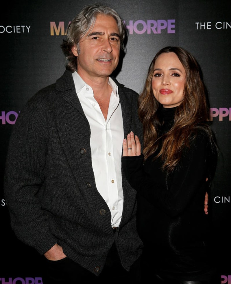 Eliza Dushku and Peter Palandjian | Getty Images Photo by Dominik Bindl