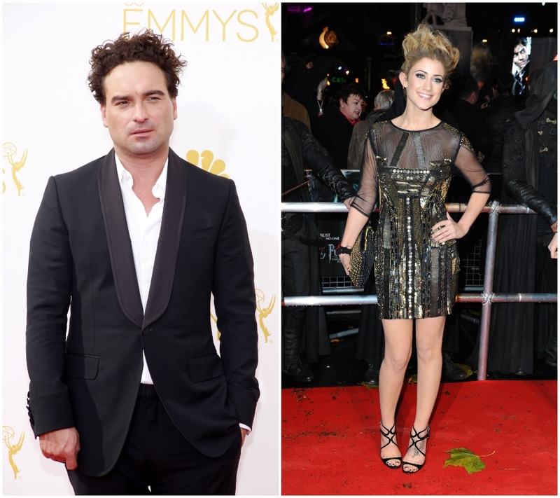 Johnny Galecki and Katie Waissel | Alamy Stock Photo by PHOTORAZZI PHOTOGRAPHERS/LANDMARK MEDIA & Allstar Picture Library Ltd