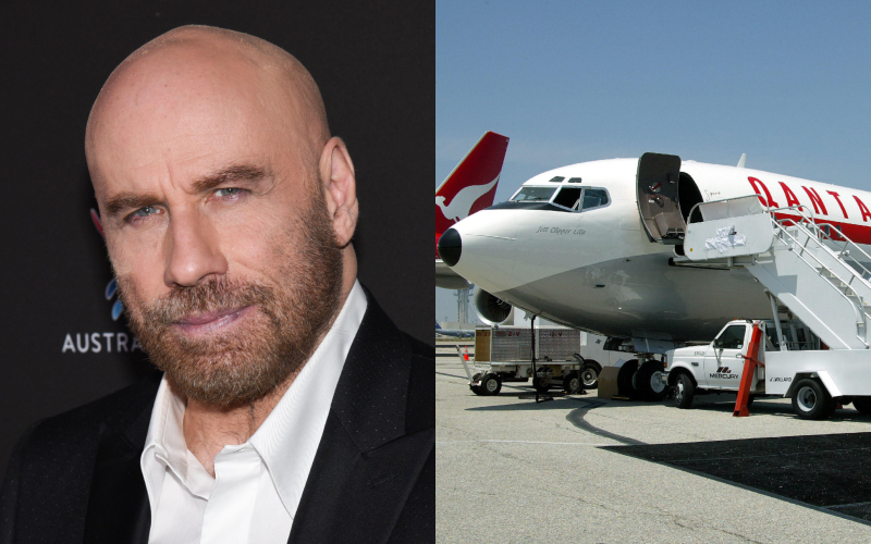 John Travolta – Boeing 707, Estimated $4.5 Million | Alamy Stock Photo by Newscom/BJ Warnick & All Star Picture Library