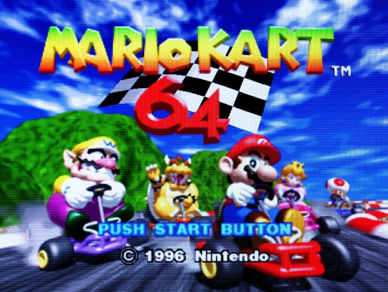 Mario Cart 64 | Alamy Stock Photo by ArcadeImages