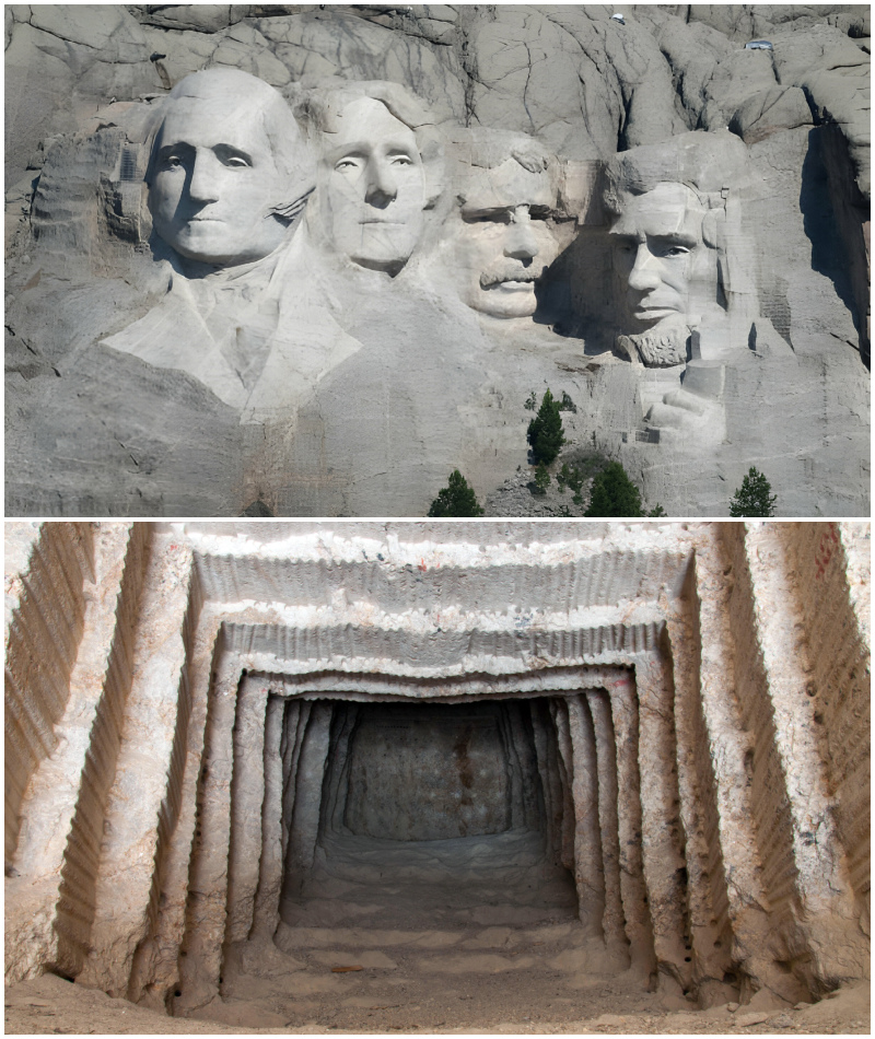 Hidden Behind the Heads | Getty Images Photo by Scott Olson & Alamy Stock Photo by Photo Researchers/Science History Images 