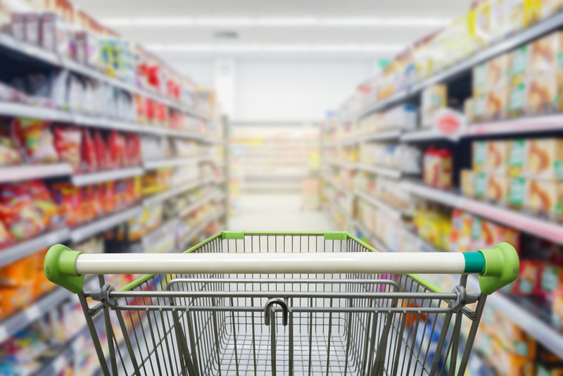 The Frame of a Grocery Cart | Shutterstock