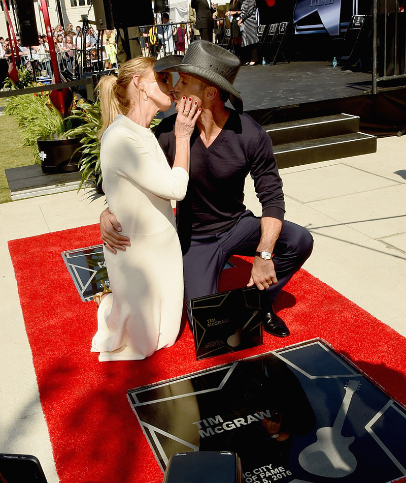 When They Both Received Stars On The Music City Walk Of Fame | Getty Images Photo by Rick Diamond