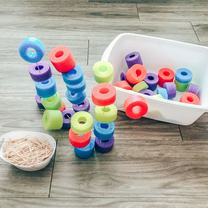 DIY STEM Bin | Instagram/@another_day_in_prek