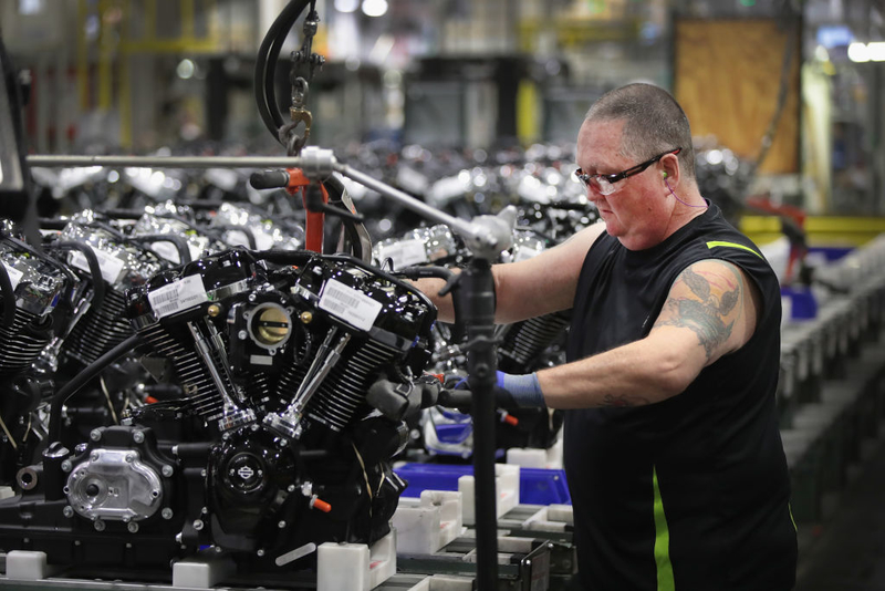 The Iconic V-Twin Engine | Getty Images Photo by Scott Olson