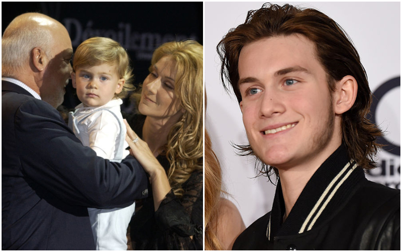 Celine Dion and late Rene Angélil’s son: René-Charles Angélil | Getty Images Photo by George Pimentel/WireImage & Axelle/Bauer-Griffin/FilmMagic