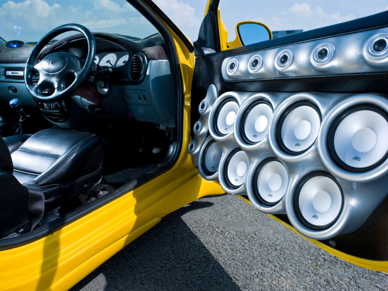 Transparent Fiberglass To Show Off Your Speakers | Alamy Stock Photo by Adam Duckworth