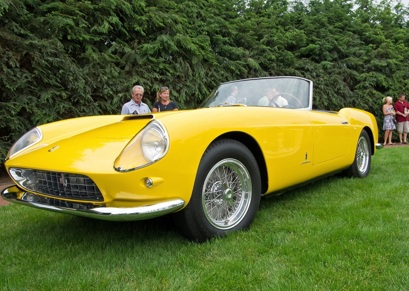 1960 Ferrari 250 GT PF Cabriolet | Alamy Stock Photo by Michael McKinne