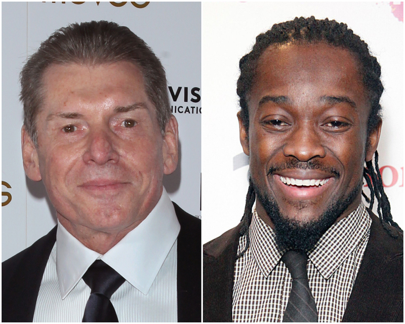 Vince McMahon vs. Kofi Kingston | Getty Images Photo by Jim Spellman/WireImage & Alamy Stock Photo by Scott Weiner/MediaPunch Inc