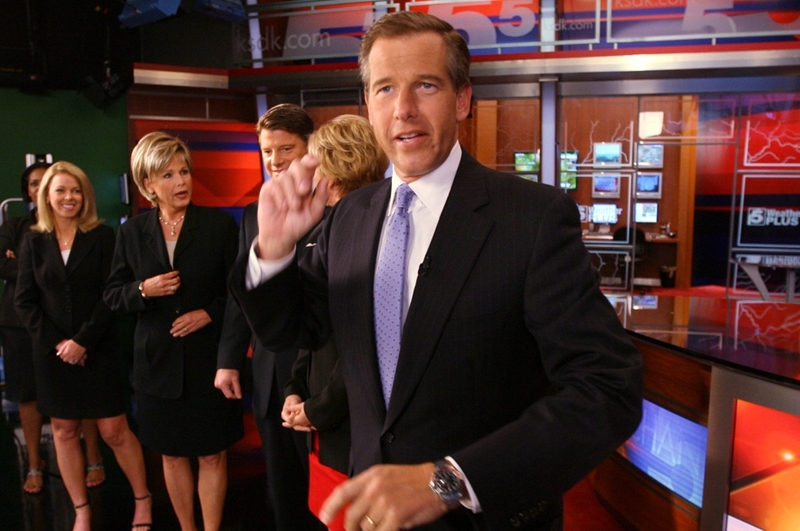 Brian Williams, NBC Nightly News | Alamy Stock Photo