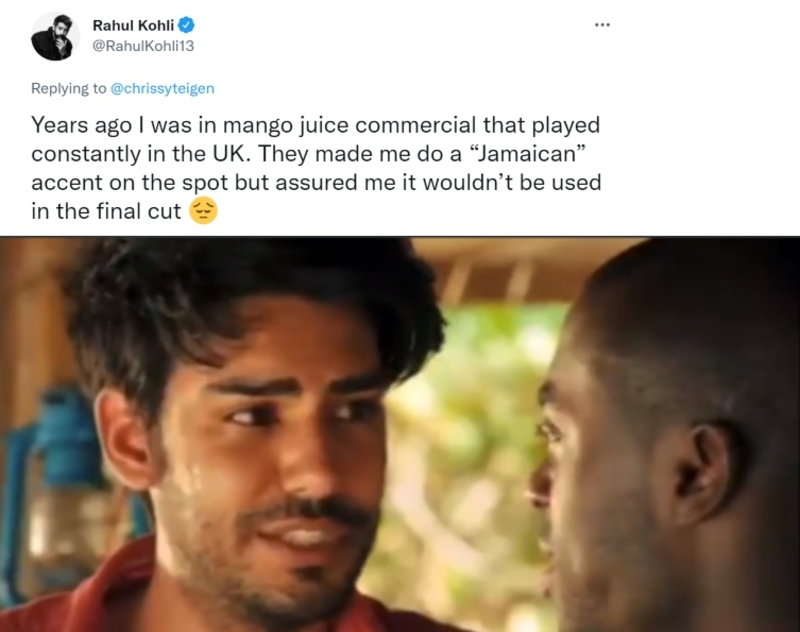 Working on His Acting Skills | Twitter/@RahulKohli13