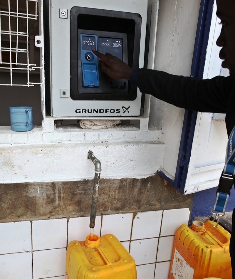 Clean Water Vending Machines | Getty Images Photo by TONY KARUMBA