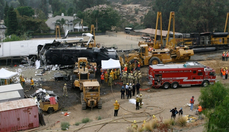 Chatsworth Train Collision | Alamy Stock Photo