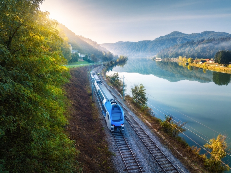 Best Places in the USA to Travel by Train | Shutterstock Photo by Denis Belitsky