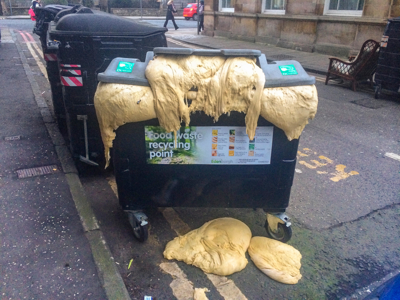 What if Dough Continued to Rise, Even After Being Thrown Away? | Alamy Stock Photo