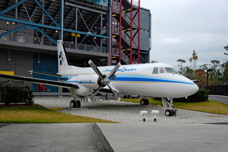 Walt’s Plane is Backstage | Alamy Stock Photo