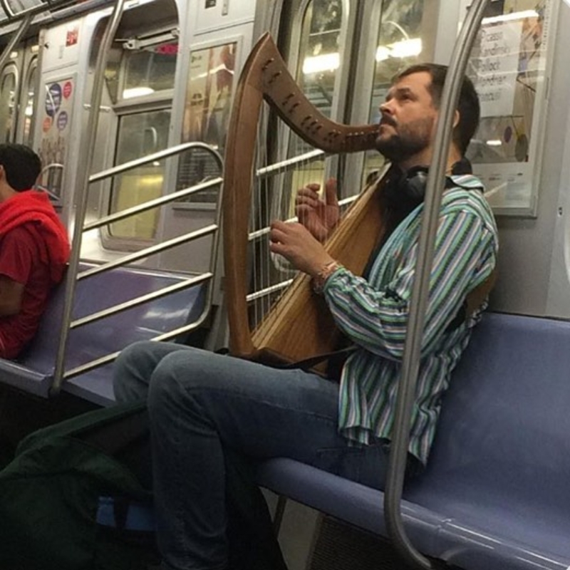 The Forlorn Lover | Instagram/@subwaycreatures