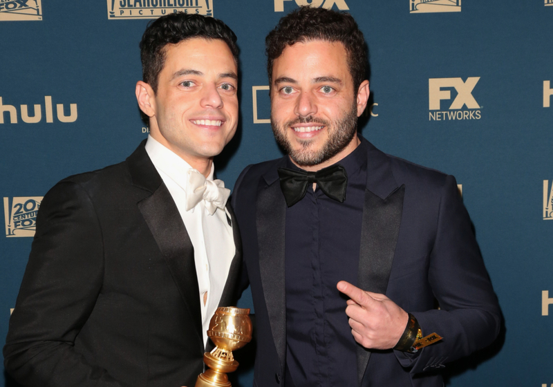 Rami Malek and Sami Malek | Getty Images Photo by Paul Archuleta/FilmMagic