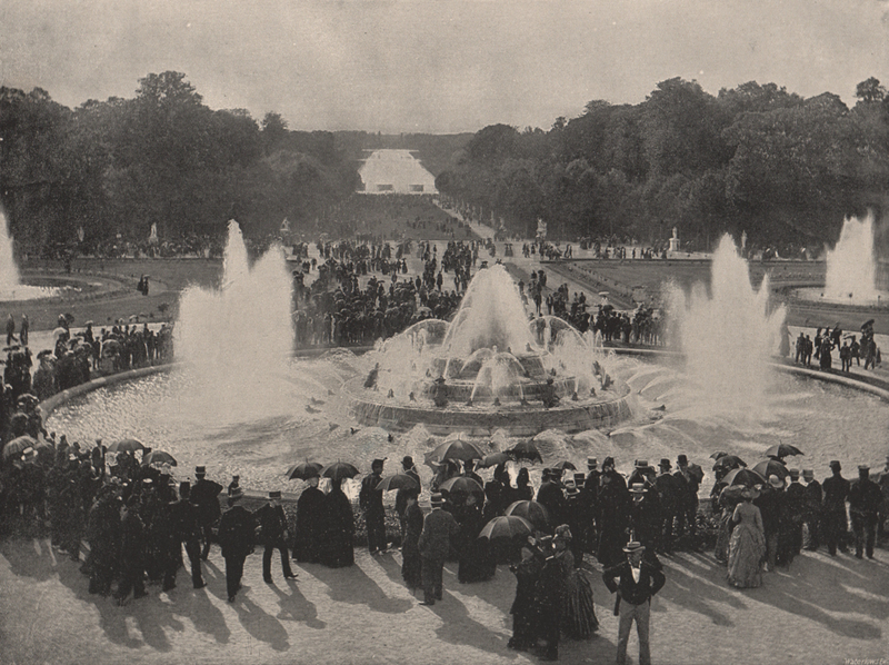 Gardens of Versailles Then | Alamy Stock Photo