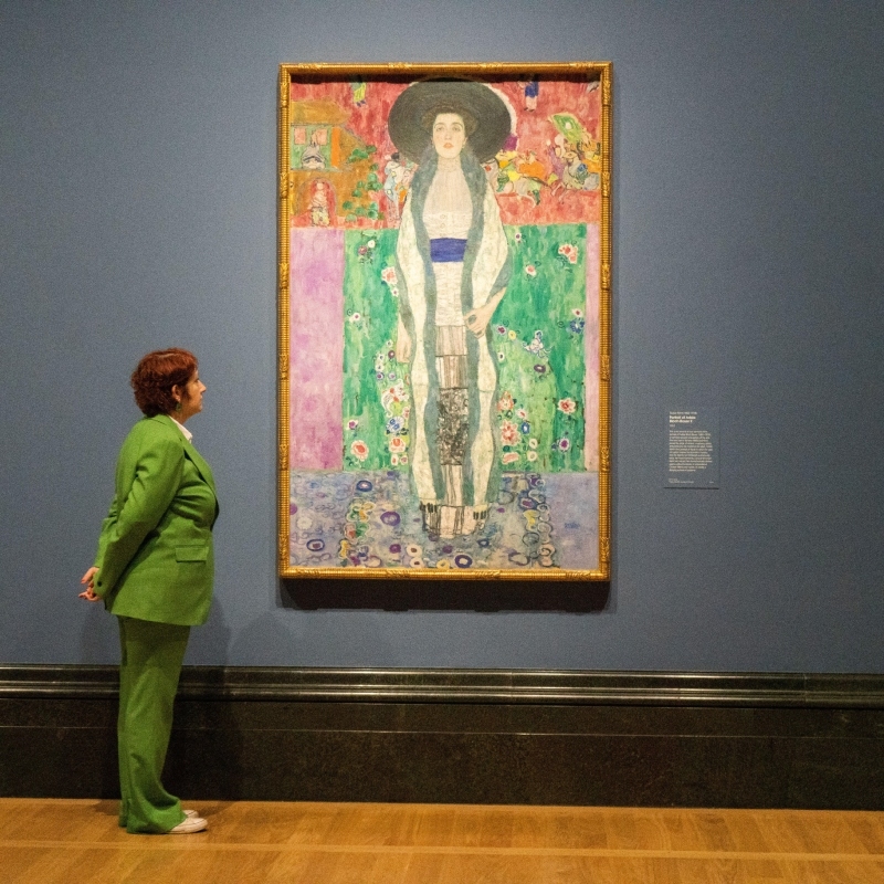 The Face Behind the Painting: Who Was Klimt’s Adele Bloch-Bauer? | Alamy Stock Photo by amer ghazzal 