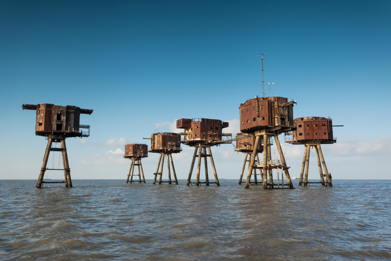 Red Sands Sea Forts – Sealand, United Kingdom | Alamy Stock Photo