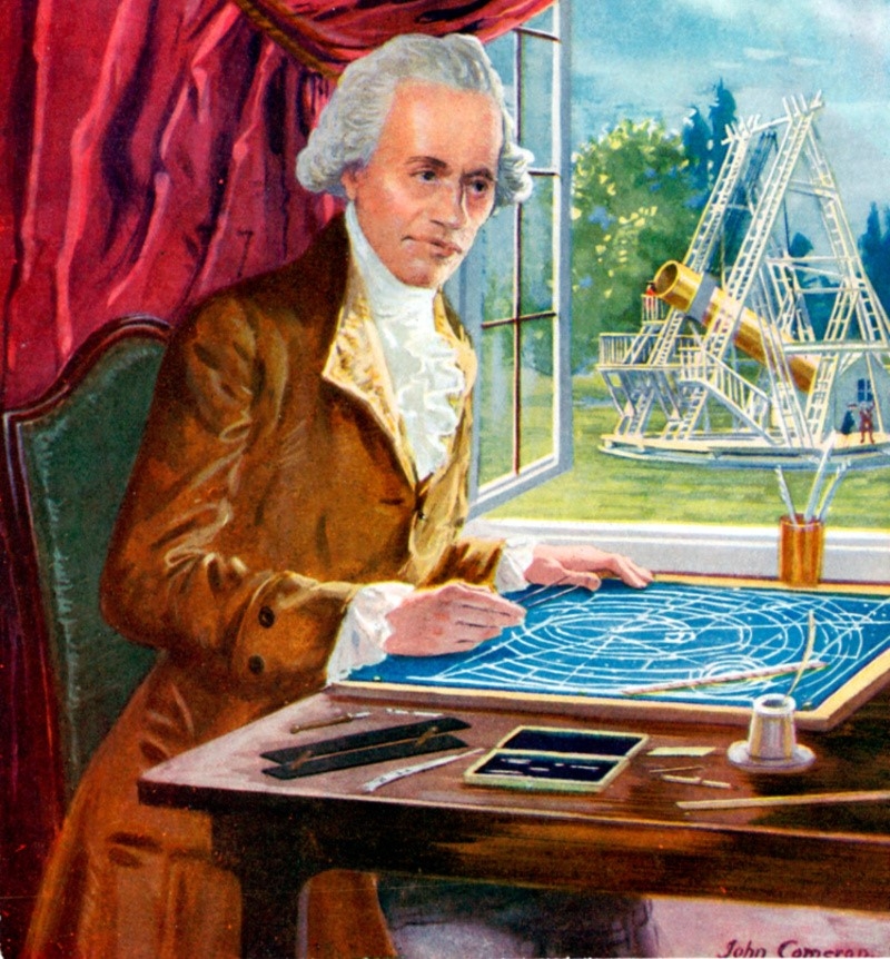 Seeing Stars: Meet William Herschel | Alamy Stock Photo by The Print Collector