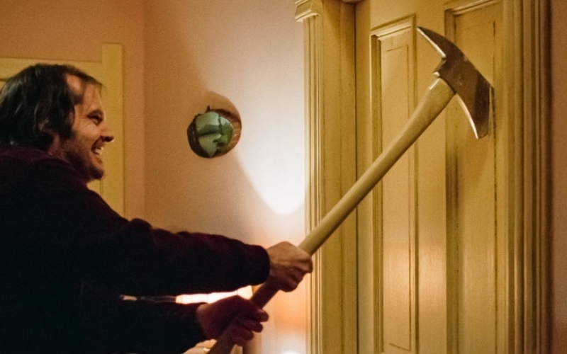 The Shining (1980) - Jack Torrance’s Axe: $211,764 | Alamy Stock Photo by LANDMARK MEDIA