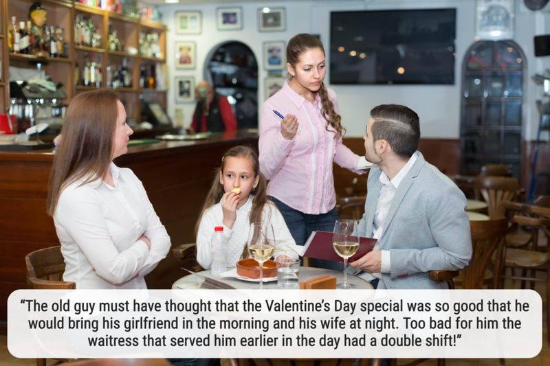 Servers Share More Valentine’s Day Disaster Stories | Alamy Stock Photo