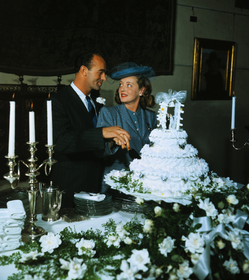 Bette Davis and William Grant Sherry | Getty Images Photo by Bettmann