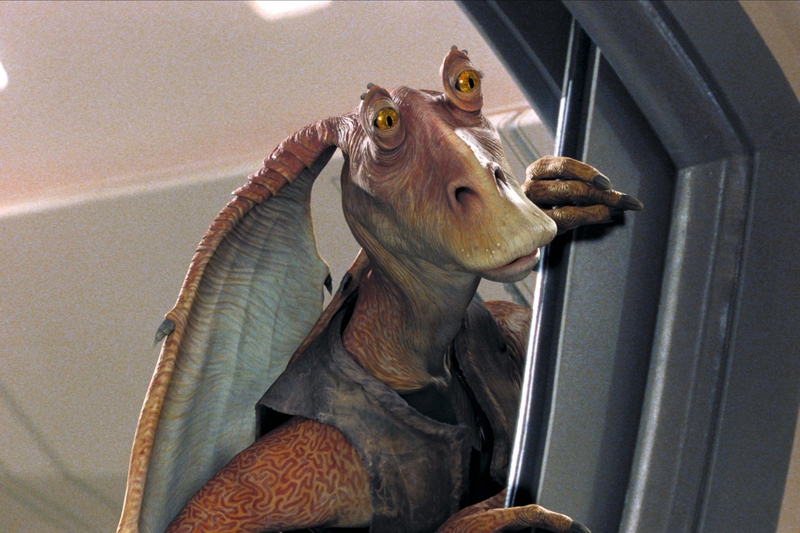 Jar-Jar Binks from “The Phantom Menace” | Alamy Stock Photo