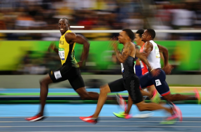 Usain, Say Cheese! | Alamy Stock Photo