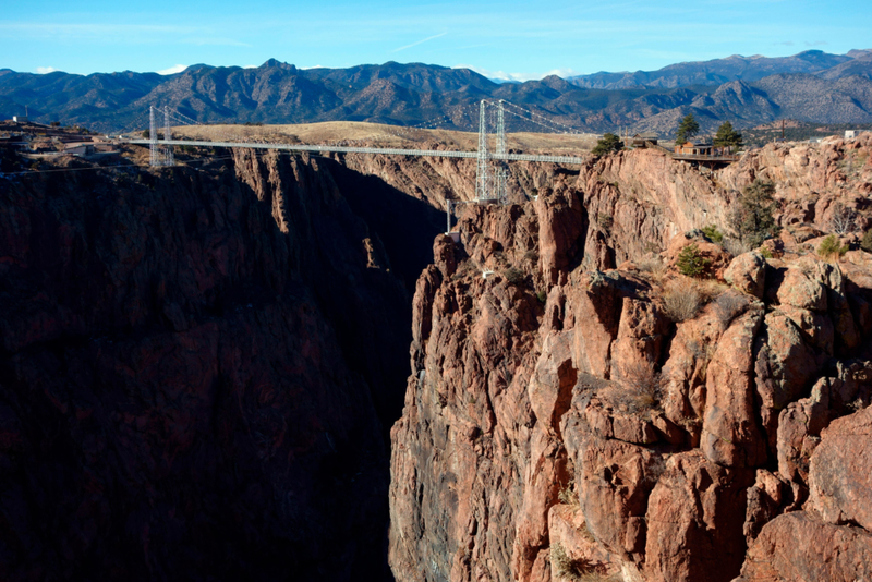 Royal Gorge Bridge, Colorado | Alamy Stock Photo by Olga Kolos