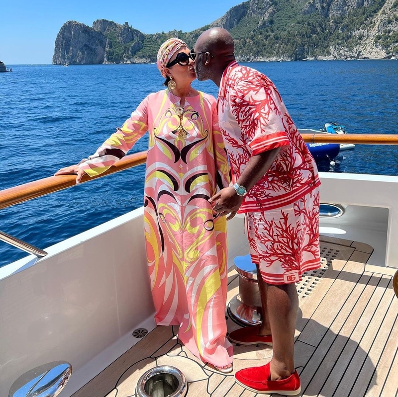 Corey and Kris Get Some Public Attention | Instagram/@krisjenner