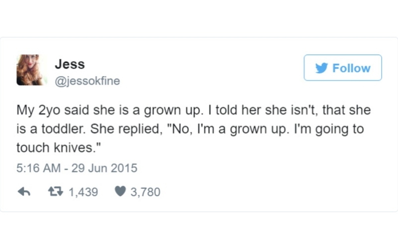 More Crazy Photos and Tweets You Need to See Before Having Kids | Twitter.com/jessokfine